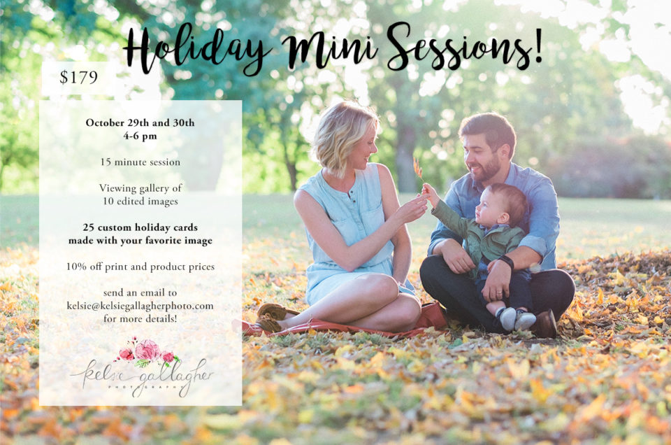 Holiday Mini Sessions | Portland Family Photographer